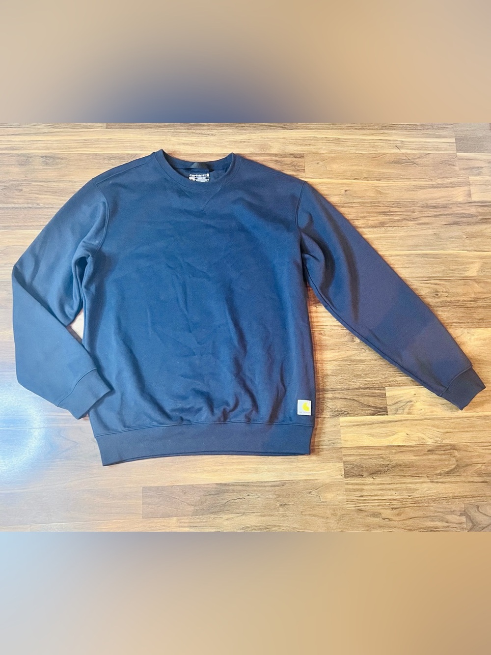 Carhartt Men’s Navy Blue Crewneck Sweatshirt